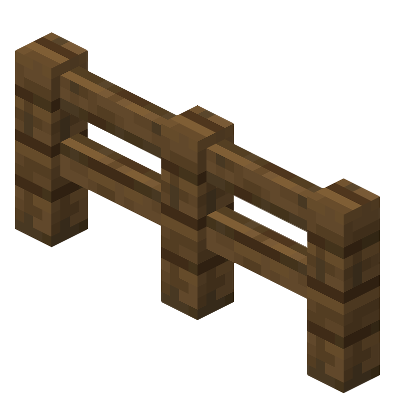 Fichtenholzzaun